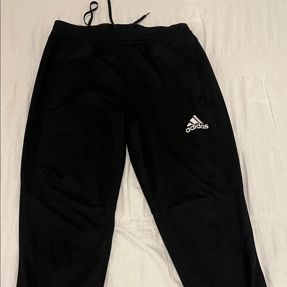 Adidas Black Sweatpants with Logo